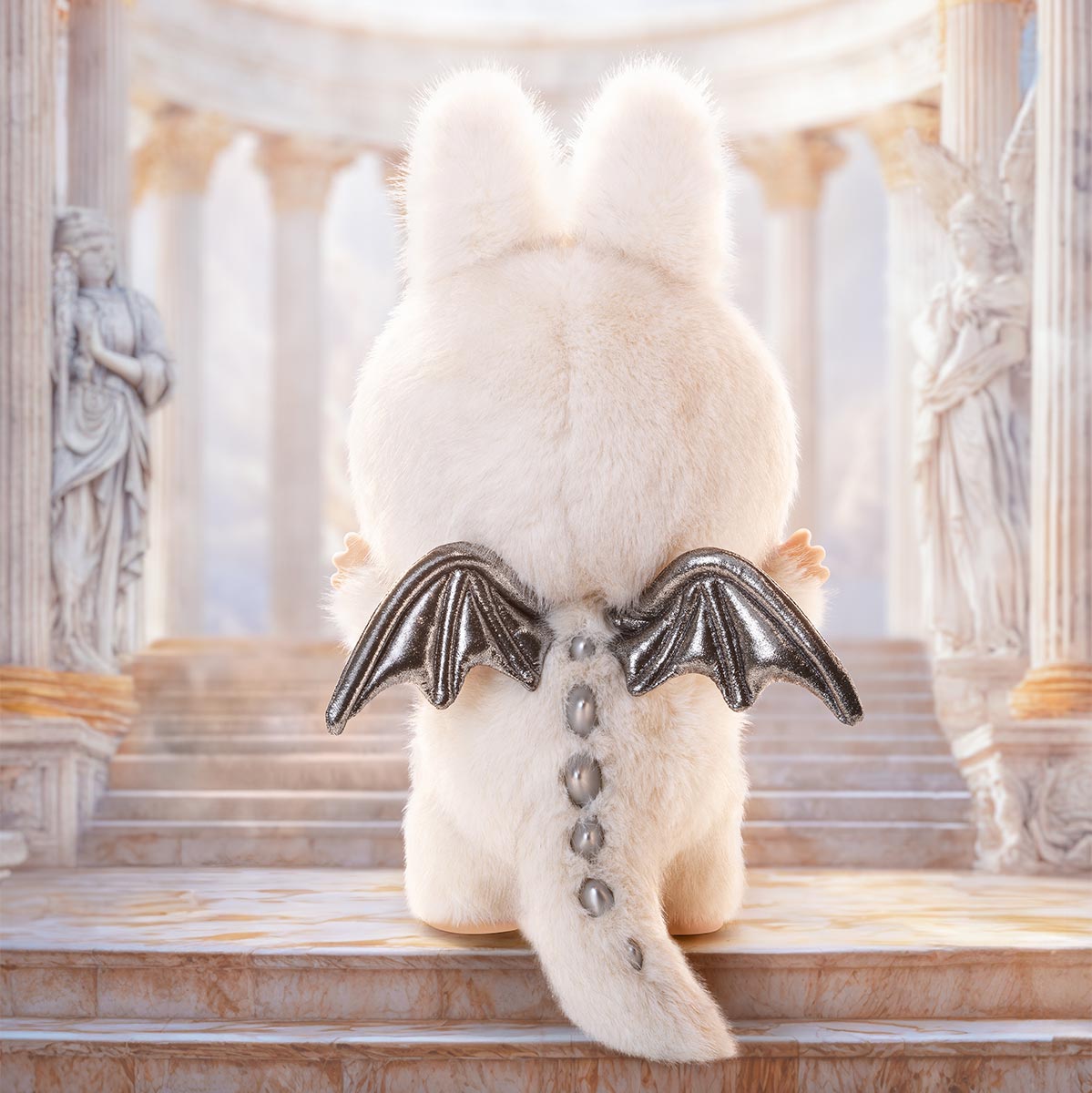 LABUBU OS MONSTROS – Anjo nas Nuvens Boneca de Vinil