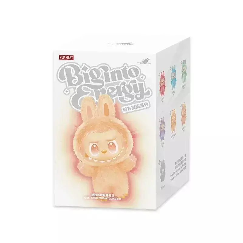POP MART Boneco Labubu Surpresa Original - Big Into Energy — (1) Caixa Surpresa