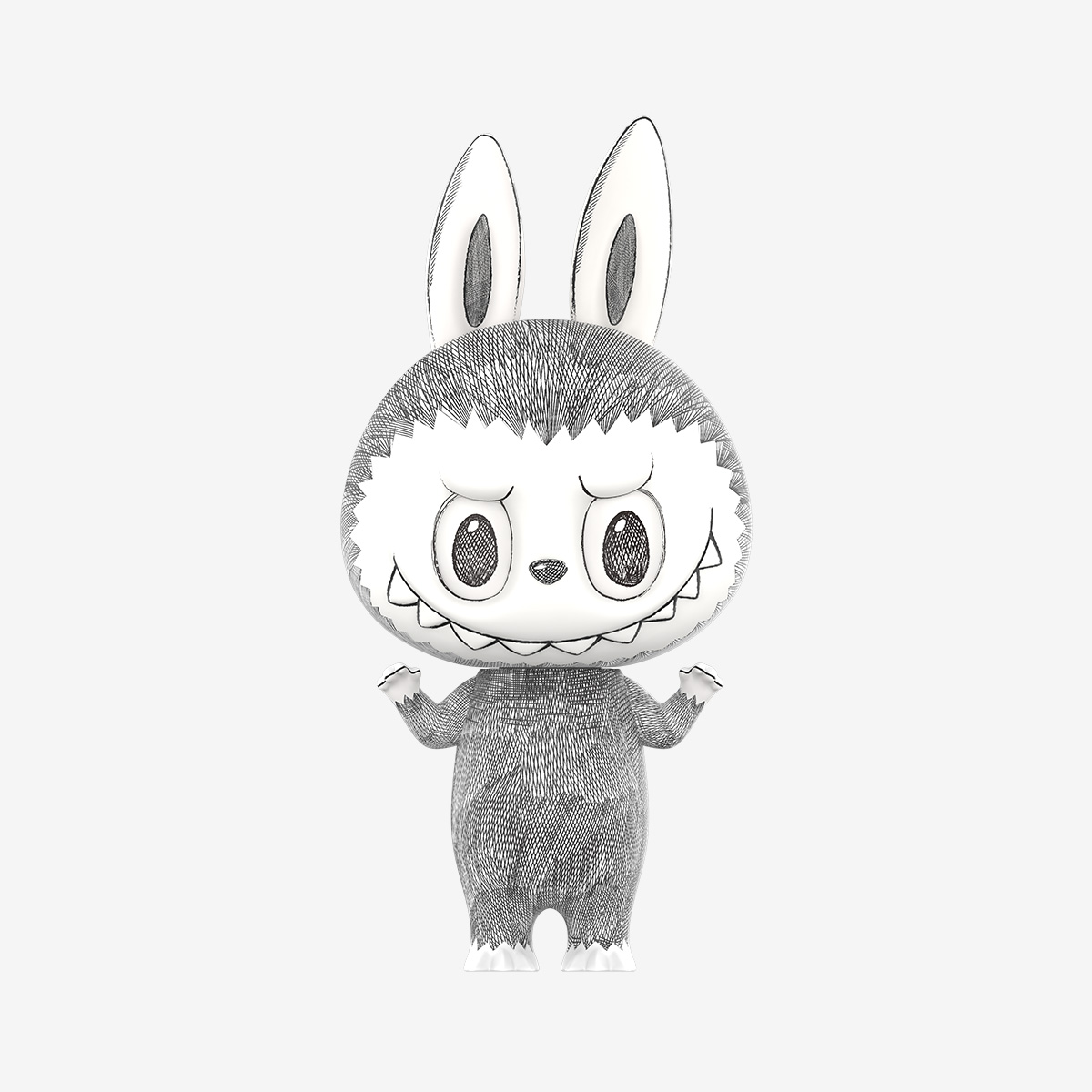 LABUBU Sketch 1000% MEGA NOVO — Peça Original