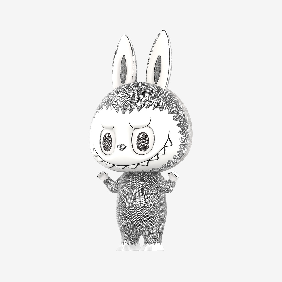 LABUBU Sketch 1000% MEGA NOVO